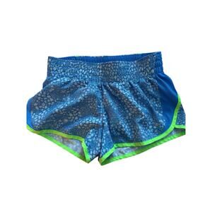 Nike Women's Blue Dri-Fit Tempo Running Elastic Waist Pull On Shorts Size Small